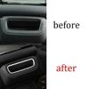 For Benz E-Class W213 Cover Trim 2016- Matte Sliver Car Rear Row Storage Box