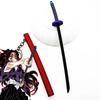 17cm Mini Demon Slayer Katana Anime Kimetsu No Yaiba Tanjirou Shinobu Sword Real Japanese Katana Metal Samurai Sabre Toy Gift