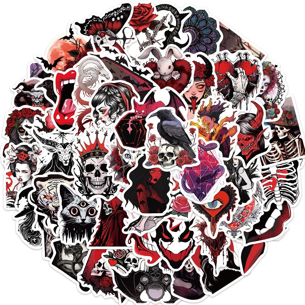 Diy Waterproof Stickers Set Of 50 Add A Cute Touch To Your Guitar Notebook And Luggage