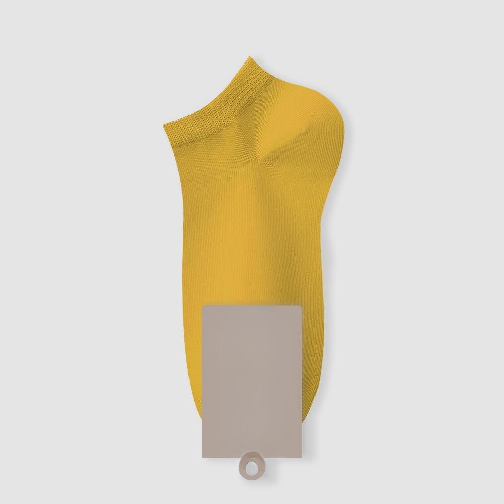 

Мужские летние тонкие повседневные универсальные хлопковые антибактериальные противоскользящие спортивные носки, впитывающие пот 1 pair имбирный