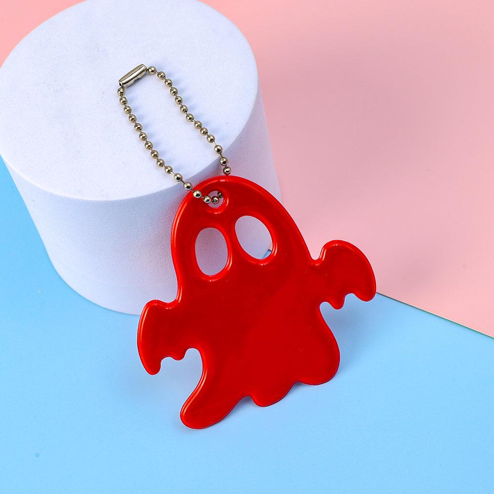 Ghost Reflective PVC Safety Pendant for Outdoor Cycling Backpacks