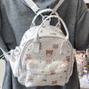 Schoolbag Multifunctional Bear Shoulder Handbag Mini Backpack Kindergarten Primary and Secondary School Girls Cute Girl Lightweight School Bag