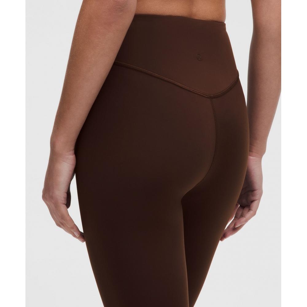 Lululemon WUnder Under Smoothcover High Rise Tight 25  Lava Cake