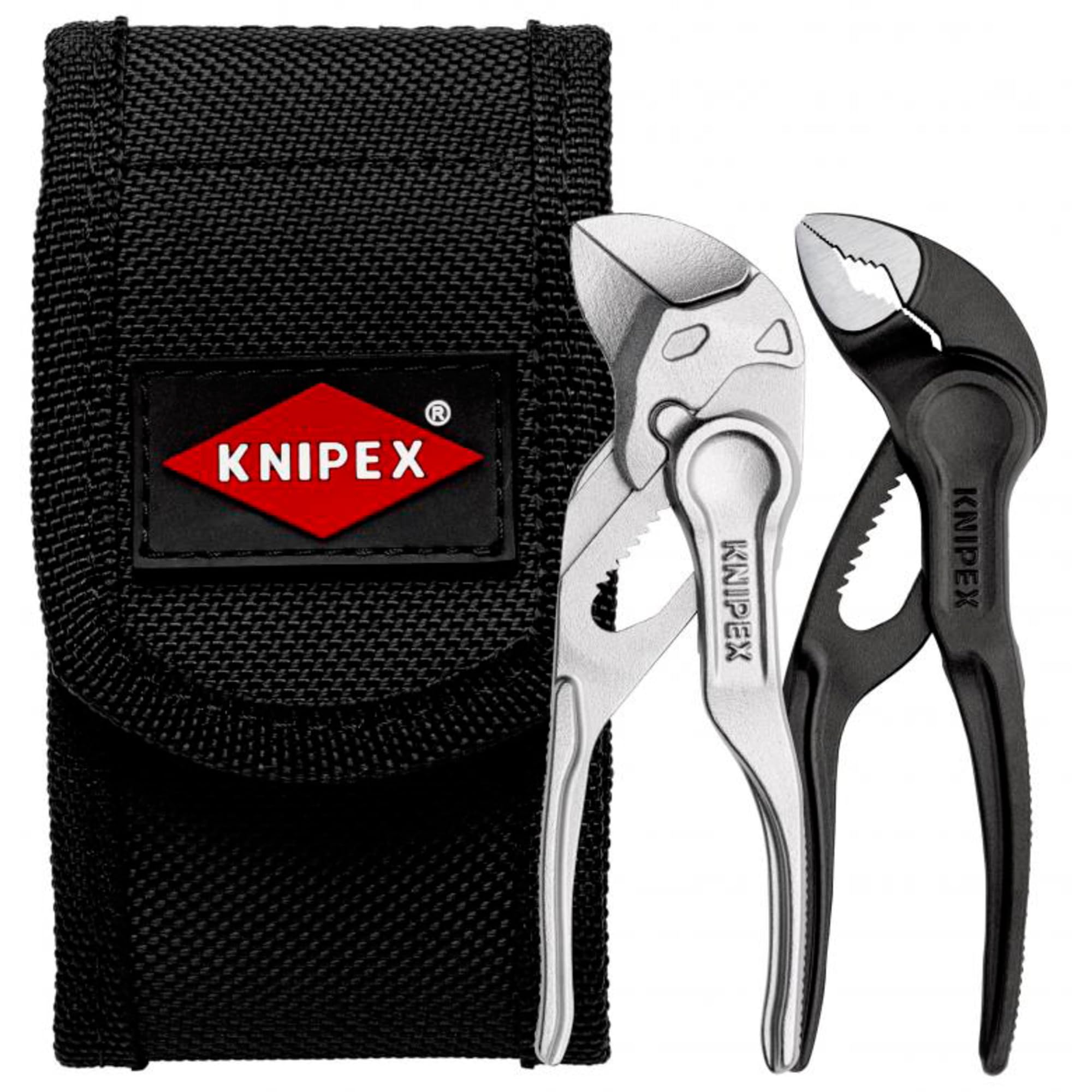 Набор KNIPEX Cobra XS и Клещи-гаечный ключ XS 002072V04XS,