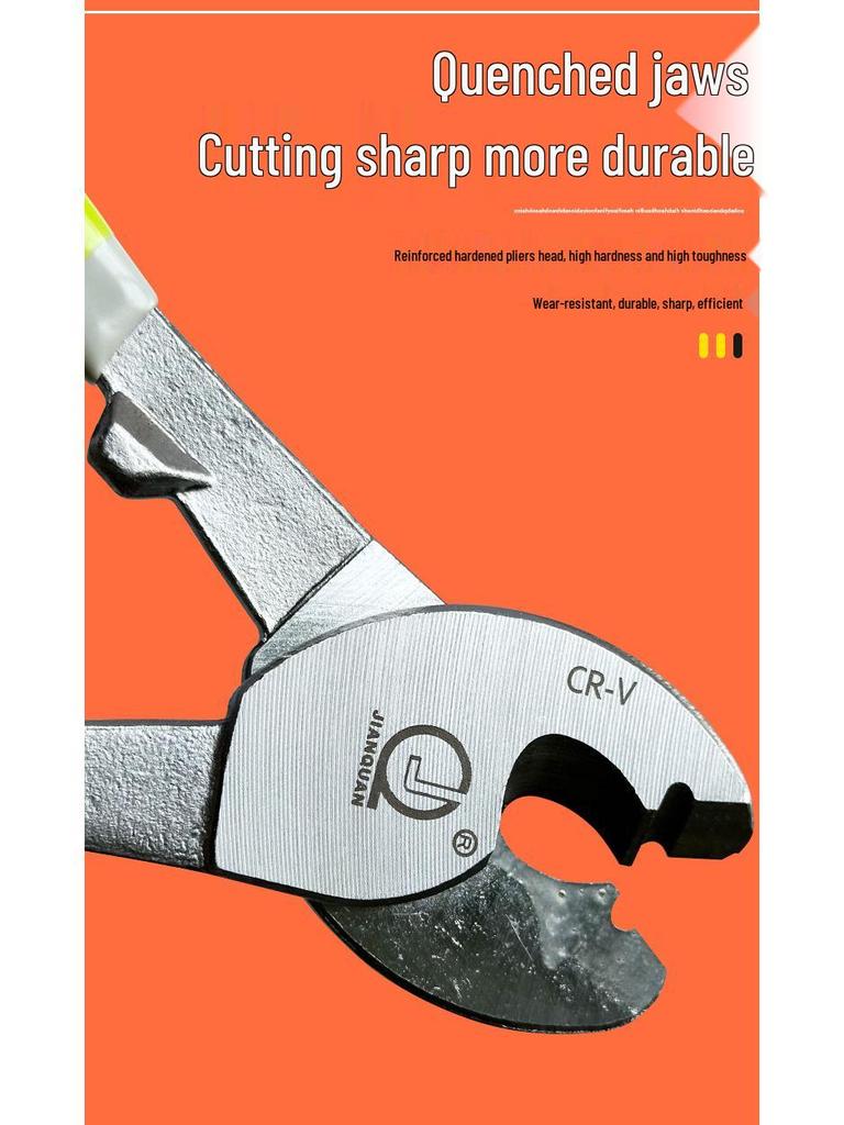 Multipurpose Wire Strippers & Cutters for Electricians - Ideal for Copper Pipes
