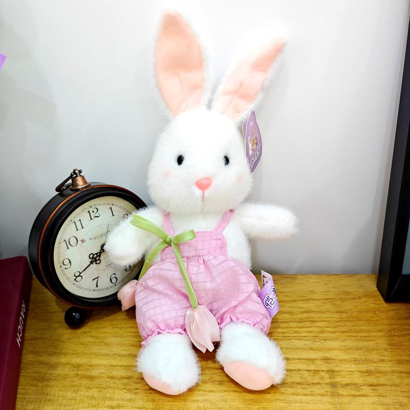 Новая плюшевая игрушка в виде кролика, милая и свежая кукла-кролик, восьмидюймовая игрушка для захвата, подарки для бросания 25cm