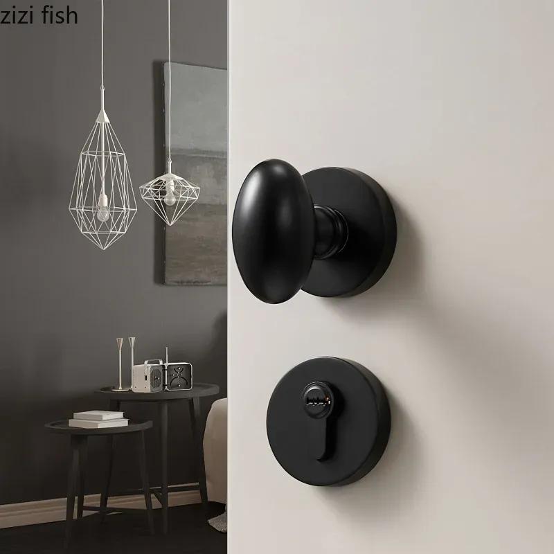 Zinc Alloy Spherical Lock Door Locks Mute Lock Security Split Locks Door Hardware Door Handle Hardware Accessories