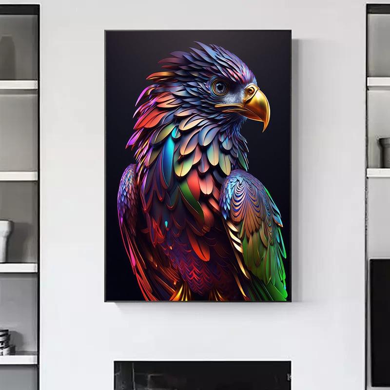 Animals Phoenix Gorilla Colorful Octopus Art Print Canvas Poster Wall Art For Living Room Abstract Celestial Home Decor Cuadros