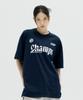 BORN CHAMPS [7 Colors] Chmps Sporty Logo Oversized Short Sleeve T-Shirt B25St33 (B Type)