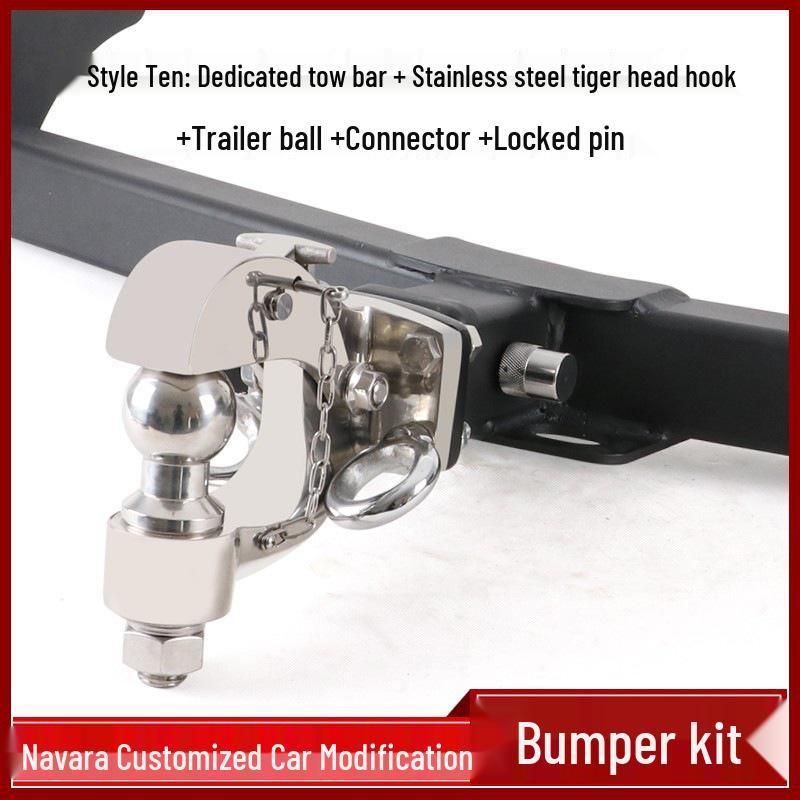 Compatible with Nissan Navara Riqie: Modified Trailer Hitch & Tow Hook Accessories