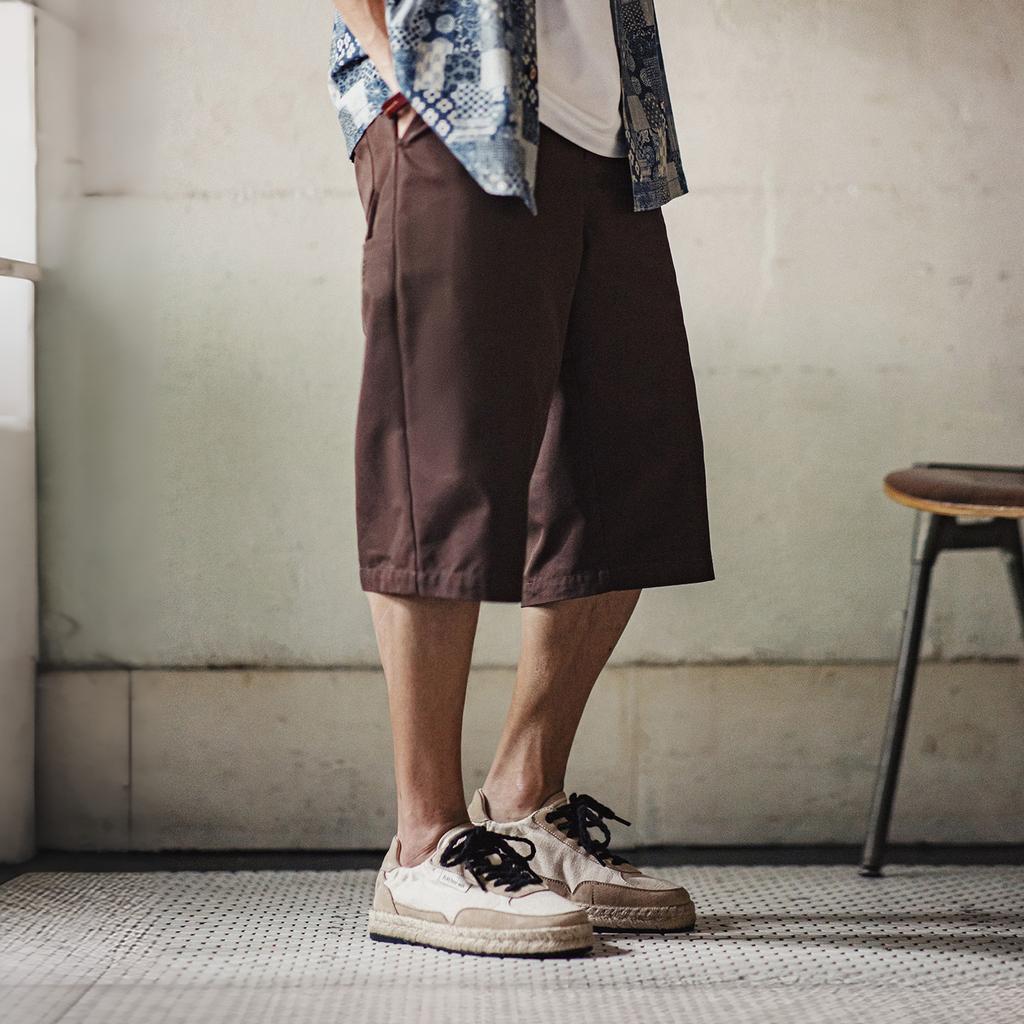 Maden Men'S Vintage Breathable Linen Straw Woven Fisherman Shoes Lightweight Retro Walking Shoes For Men Summer Casual Non-Slip
