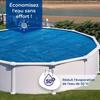 Bâche été à bulles - GRE - 180 µ - Piscine 6,00 x 3,00 m - Pour piscine acier/résine, tubulaire ou auto portante