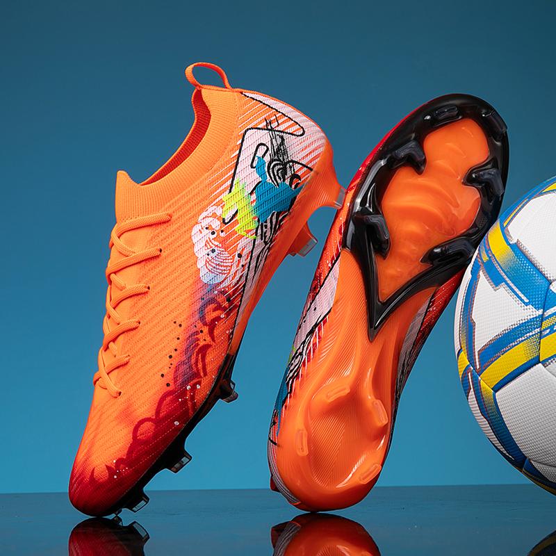 High Top Football Boots Men Soccer Shoes Professional Football Field Cleats Teenager's Athletic Sneakers Football Training