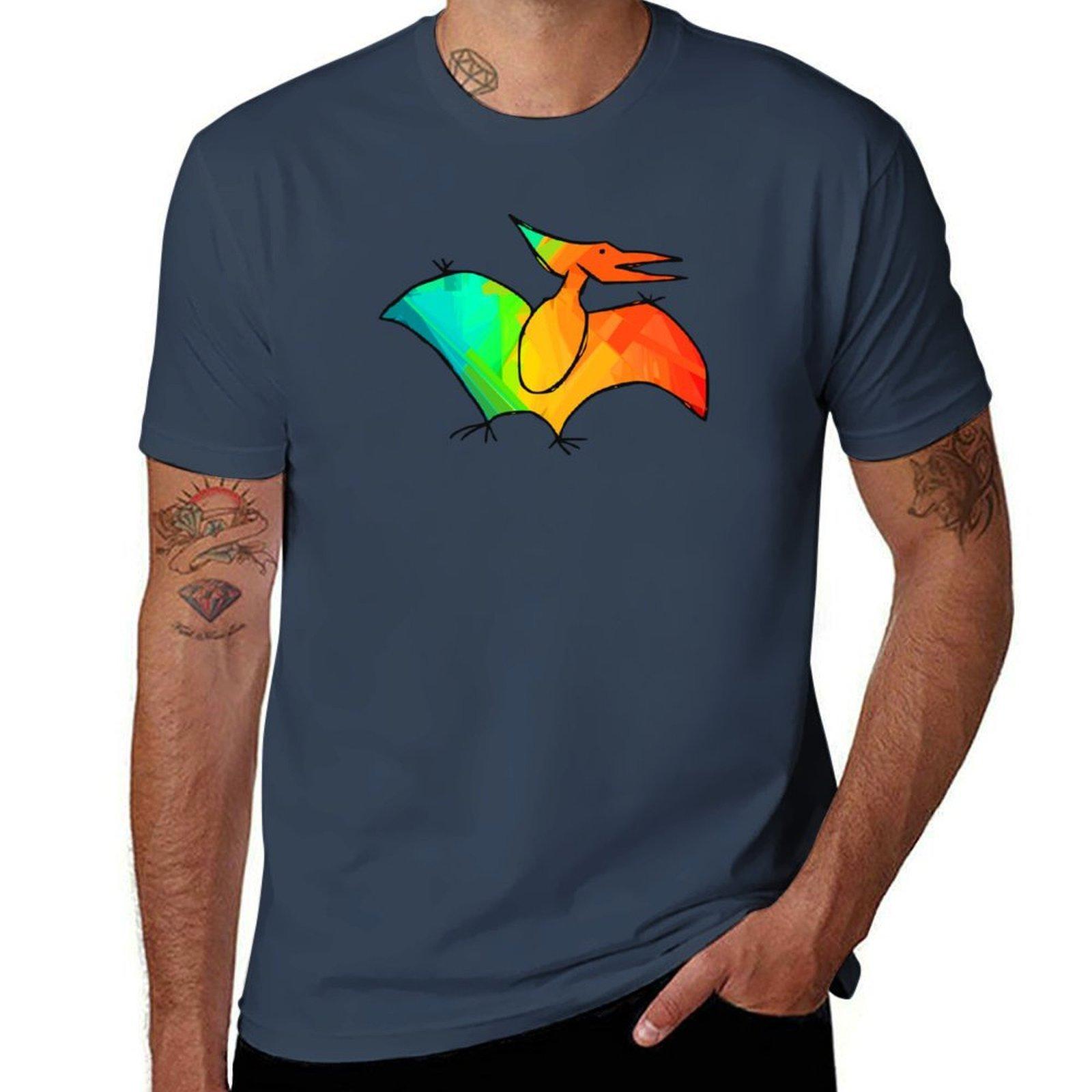 Crappy Pterodactyl Tshirt Fashion Letter Print Tshirt S