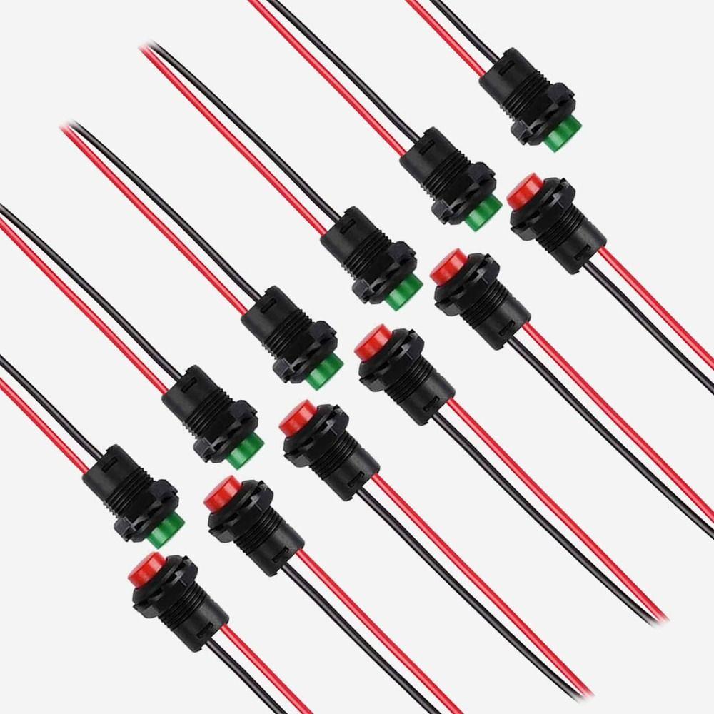Mini Latching Pushbutton Switches 12mm  Widely Application