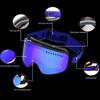Winter Ski Goggles Adult Double-layer Lens Men Anti-fog Sun Glasses Women UV Protection 400 Snowboard Outdoor Use Wind Resistant Skiing Eyewear