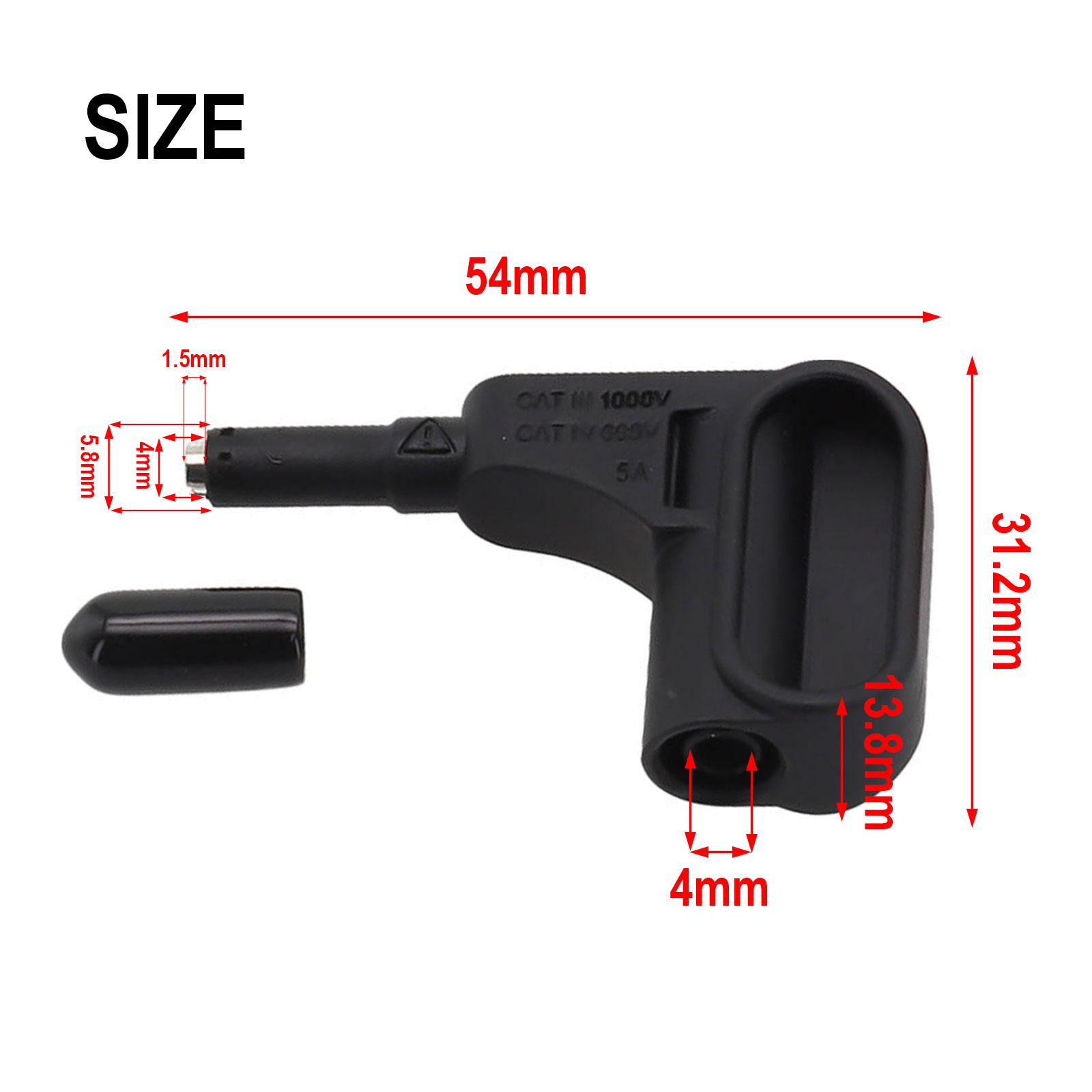 

For 4mm Banana Connectors Magnetic Head Probes 4mm Banana Tips For Electrical Testing Portable Design Standard 4mm Tips China Mainland
