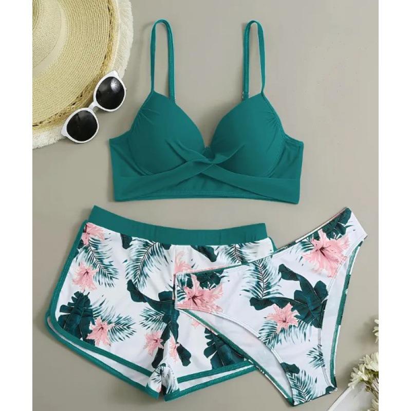 Women's Sexy Underwire Swimsuit Bikini - Cross-Border European & American Style
