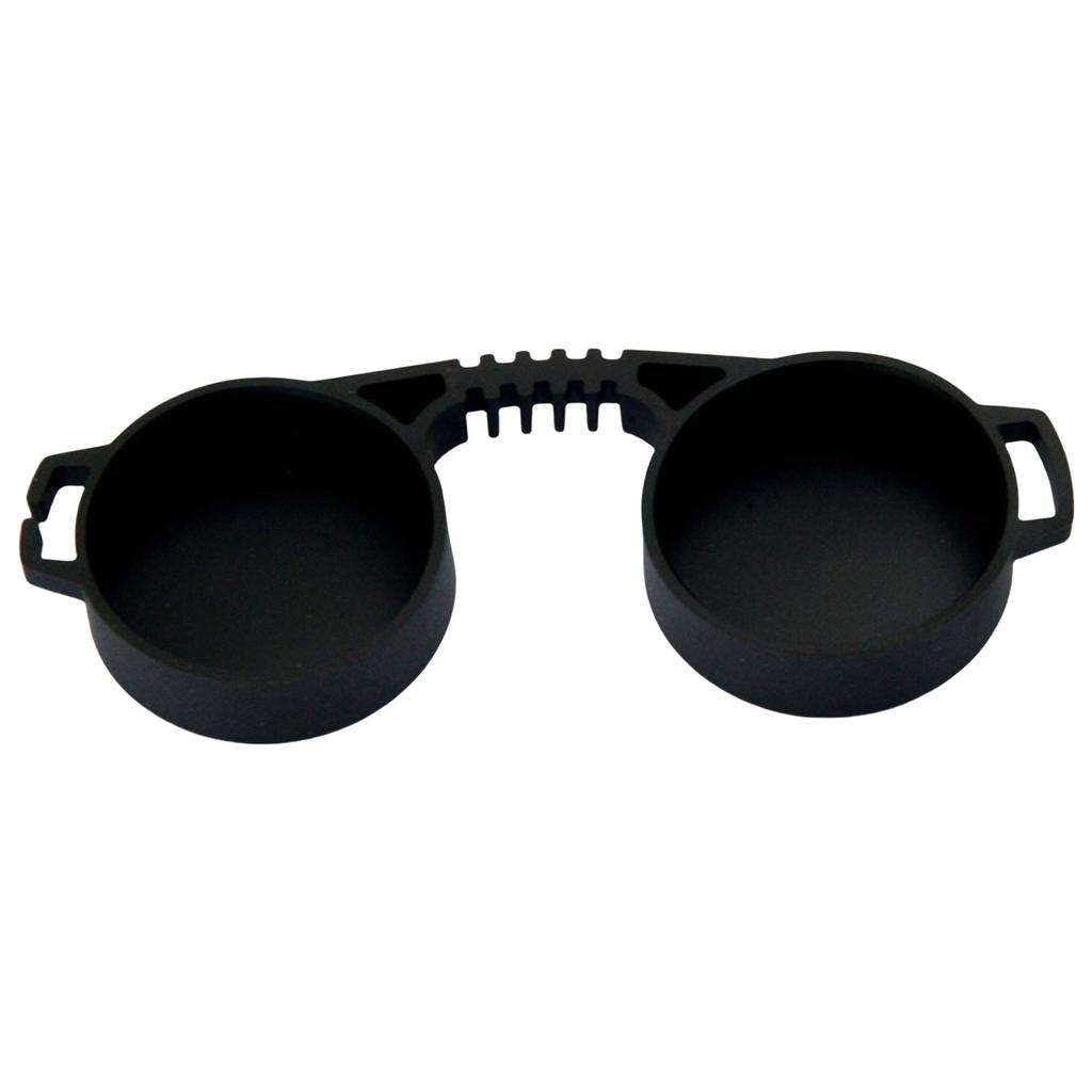 Silikon Fernglas Teleskop Staubschutz für 42 45mm / 62 65mm Objektiv Heimdekorationszubehör