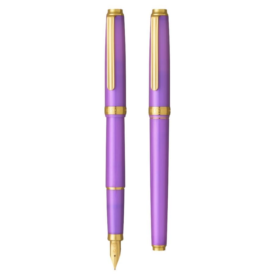 Platinum BISO Fountain Pen, Limited Edition (1500 Pieces) PTL-15000 (Mystic Purple, Fine Nib)