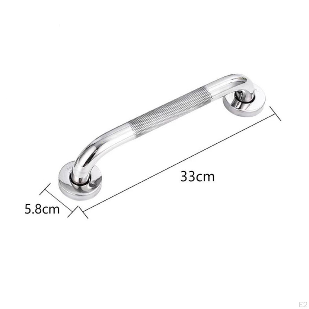 Grab Bar Balance Anti Slip Durable Stainless Steel Stable Handrail Assist Handle for Tub