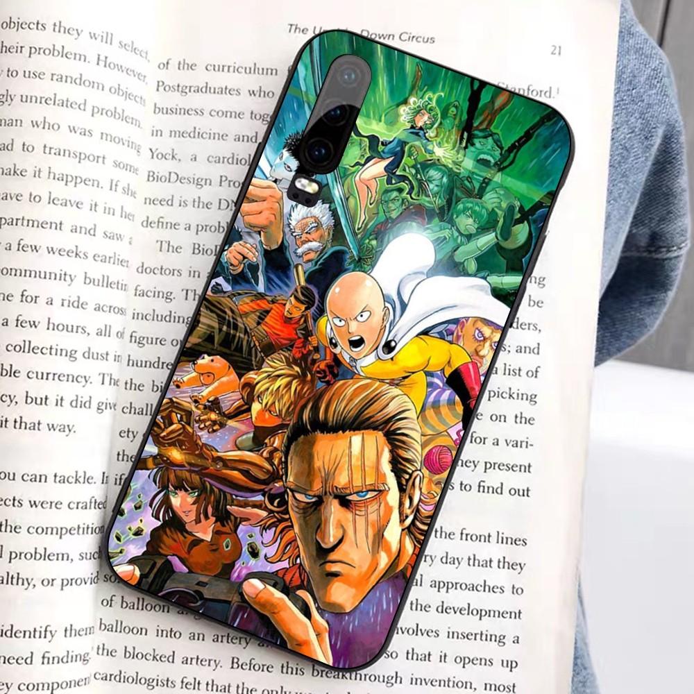 One P-Punch Man Saitama Phone Case For Huawei Honor 10 Lite 9 20 7A 9X 30 50 60 70 Pro Plus Soft Silicone Cover