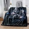 Game Dragon Plush Throw Blanket TV Series Thrones Fleece Bedspread Blanket Flannel Bedding Square Picnic Wool Soft Blanket