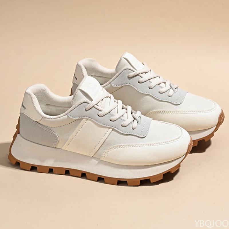 Fashion New women's shoes spring autumn breathable running shoes for students height increasing casual simple comfortable daily shoes