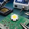 12PCS 5W COB Light Emitter 15-17V High Power LED Bulb COB LED Chip Beads  Spotlight Floodlight