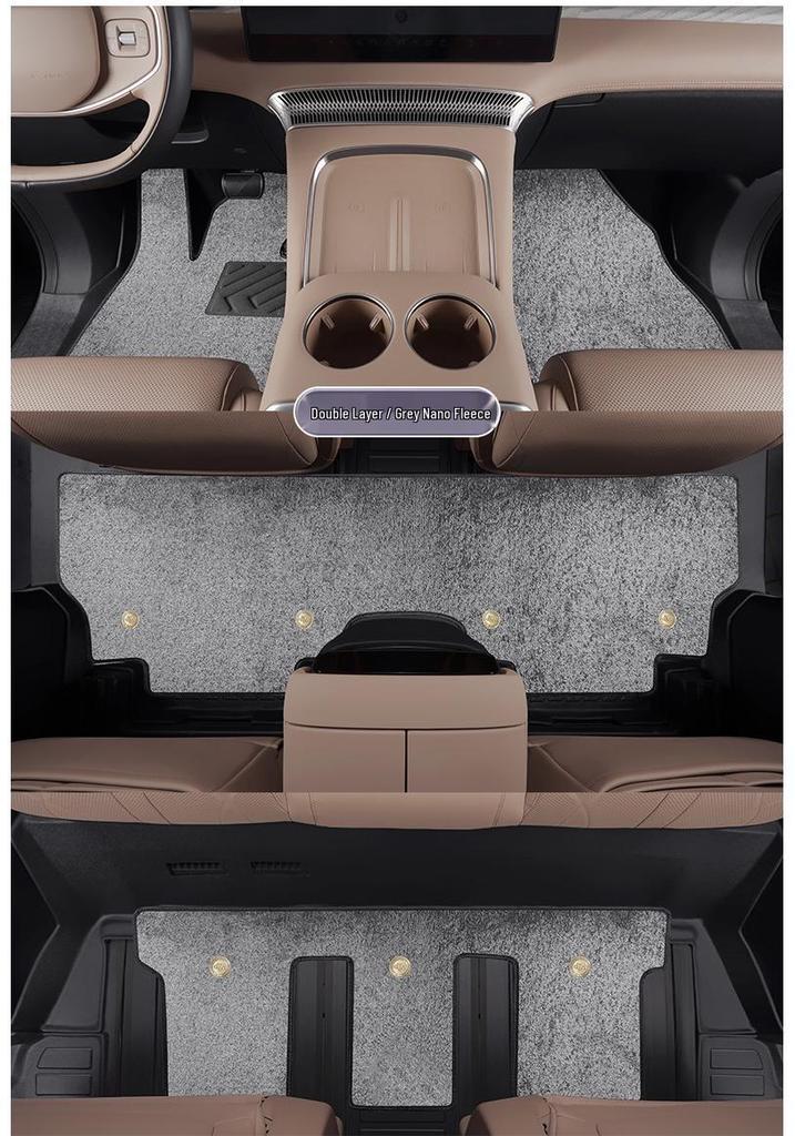 Xiaopeng X9 2024 TPE Full Coverage Floor Mats & Accessories
