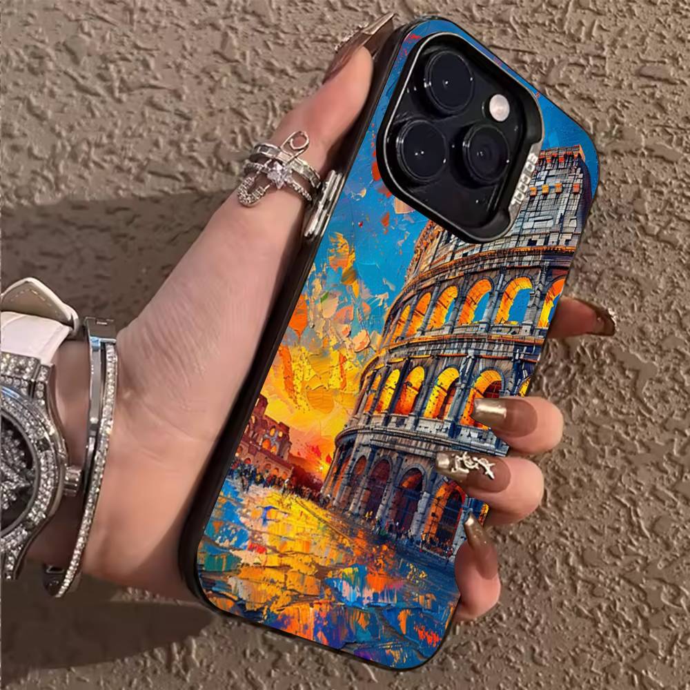 Colosseo Amphitheatrum Flavium Phone Case For iPhone 17,16,15,14,13,12,11,Pro,Max,Plus Shockproof Cover