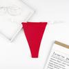 Seamless Low-Rise Ice Silk Women's Panties - Breathable, Anti-Clamping, Thin Summer Design