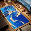 Mousepad Anime Fox Kawaii Mouse Pad Pc Gaming Accessiores Non-slip Large Mausepad with Lockedge Deskmat Podkladka Pod Mysz