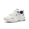 Anta ACE Slip Resistant Abrasion Resistant Low Top Casual Running Shoes Women's Ivory White/New Ink Blue Sneakers