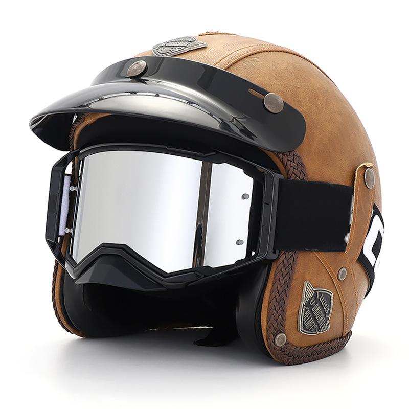 Motorcycle goggles for outdoor riding, windproof, sandproof, dustproof helmet goggles, sports glasses