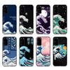 The Great Wave Off Kanagawa Art Phone Case For Samsung S 24 Fe 25 Ultra Plus 20 Lite 21 30 22 23 24 22 Ultra 5G Fundas