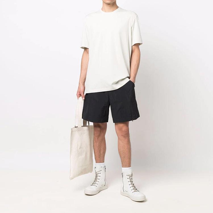 Y-3 SS22 Logo Short Sleeve T-Shirt Men Tops White HG6237