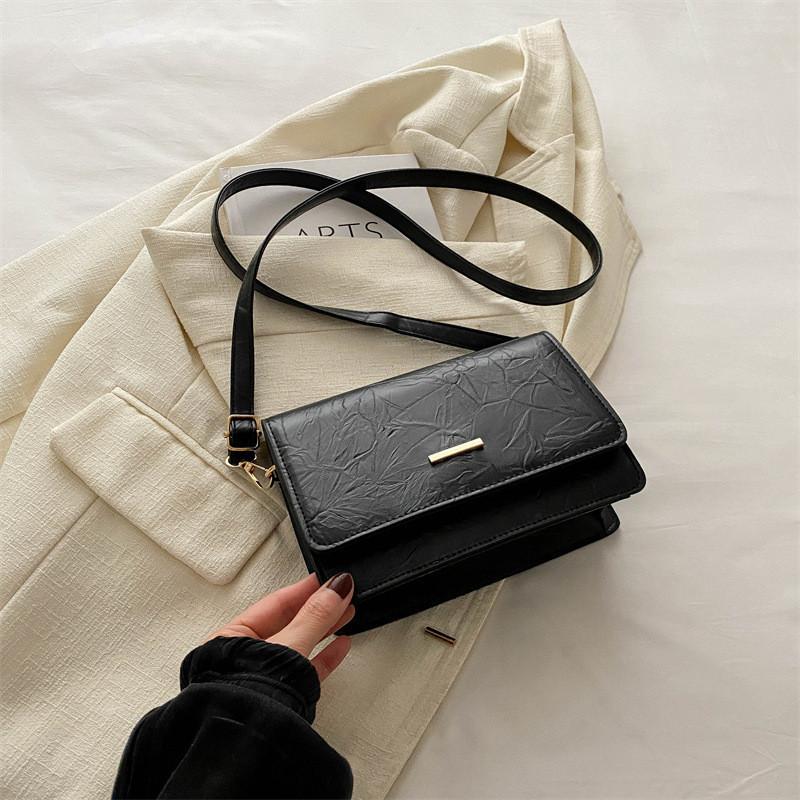 Trendy And Versatile Women s Retro Small Shoulder Bag 2024 Casual Chic Pu Leather StyleA