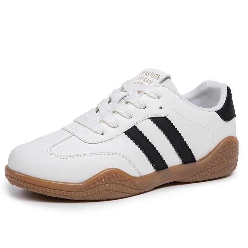 Herbst leichte und vielseitige Mode Damen kleine weiße Schuhe lässige rutschfeste Sportschuhe