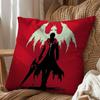 Power Vergil Game Devil May Cry Pillow Case Sofa Living Room Bedroom Headboard Backrest Cushion Square Cushion Nap Time