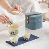 Travel Tea Set Mengqu Panda Portable Portable Express Cup Outdoor Camping Travel Teapot Teacup