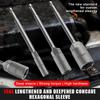 5.5-17Mm Long Shank Electric Drill Socket Head Bolt Nut Screwdriver Bit Impact Drill Bit Adapter Socket Wrench Extension Rod
