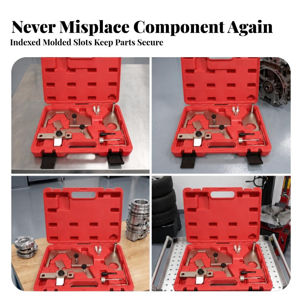 HighCarbon Steel Engine Timing Tool Kit | Aluminum Alloy Construction, with Hard
