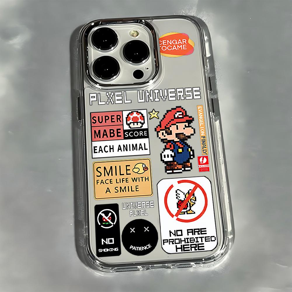 

Hot Classic M-Marios Phone Case For Google Pixel 10 9 8 7 8A 9A XL Pro 4G 5G Transparent Soft Silicone TPU Back Cover Pixel 10 5G