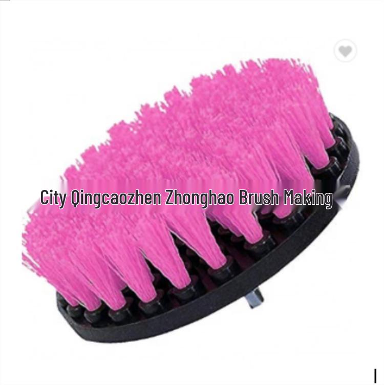 Electric Drill Brush Cleaning Set – 5-Piece Round Brush Kit for Home and Car