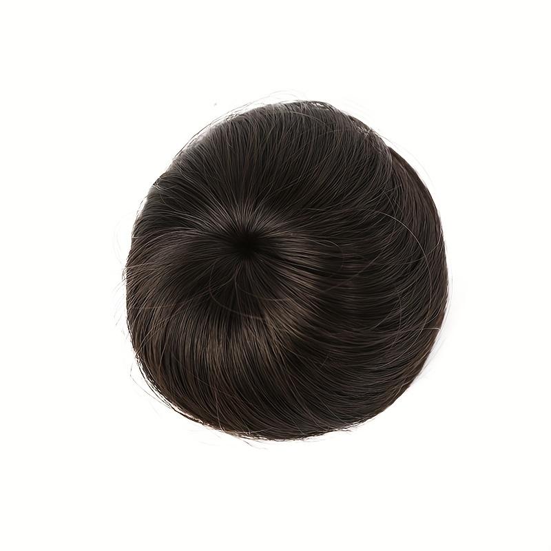 

Женские синтетические шиньоны для волос, пучок, пончик, накладные волосы, коричневые, красные, синтетические, высокотемпературные волокна