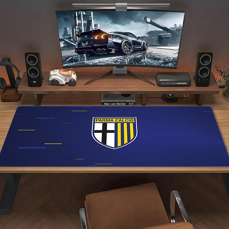 Parma Calcio 1913 Druck Kissen Rutschfest Laptop Tablet Großes Mauspadd XXL Matte Mini-PC Spielmatte Mit Verriegelungskante