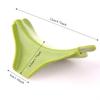 1 Pcs Funnel Anti-spill Silicone Slip on Pour Soup Spout Funnel for Pots Pans and Bowls and Jars Kitchen Gadget Tool