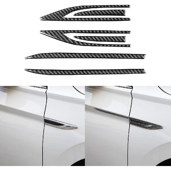 Durable Carbon Fiber Compatible with Volkswagen VW Jetta A7 2019-2025 2020 2021 2022 2023 2024 Accessories Car Gear Shift Control Anti-Scratch Panel