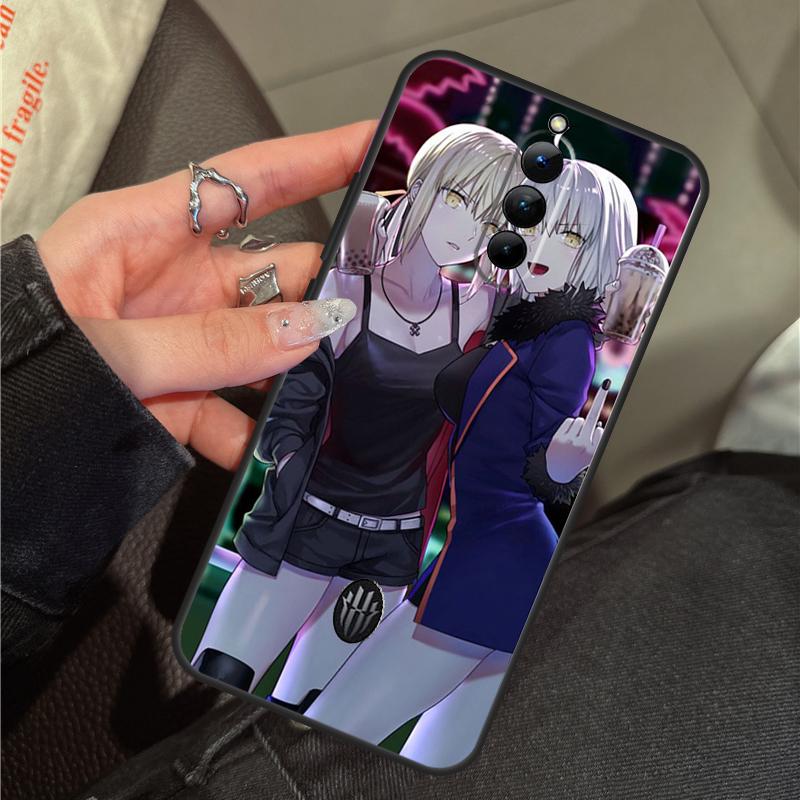 Japanese Style Anime Girl Case For ZTE Nubia RedMagic 11 9 8 10 Pro Plus 8S 9S 10S Pro 5G 5S 6 7 6S 7S Pro 10 Air Cover